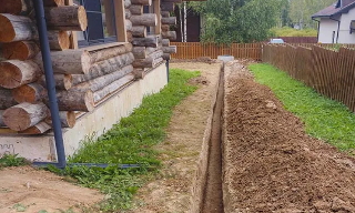 Ручная копка траншей в Северодвинске - цена от 934 руб. - 2Землекопа-Свр